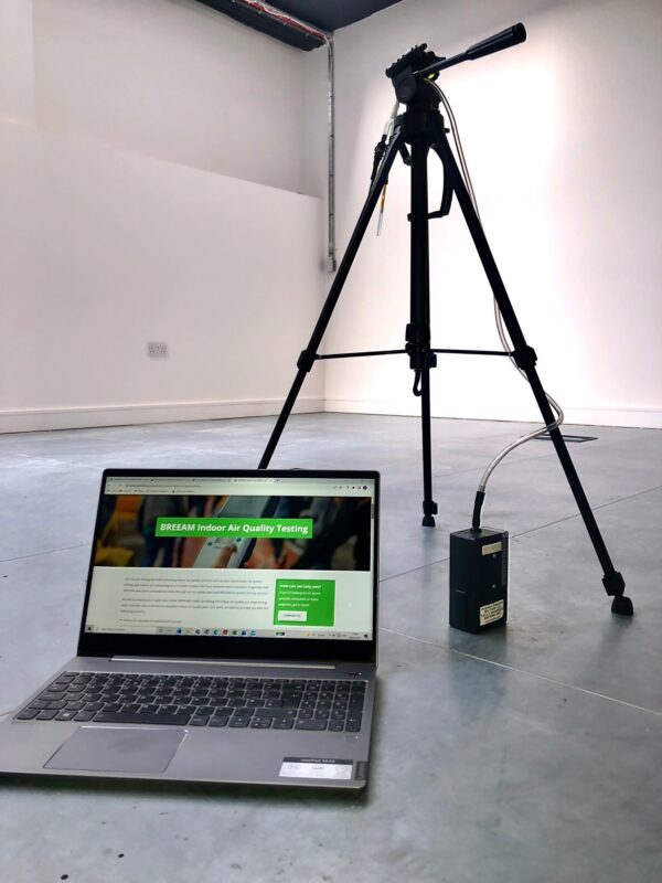 A Site Visit to Carry Out BREEAM Indoor Air Quality Testing APT Sound