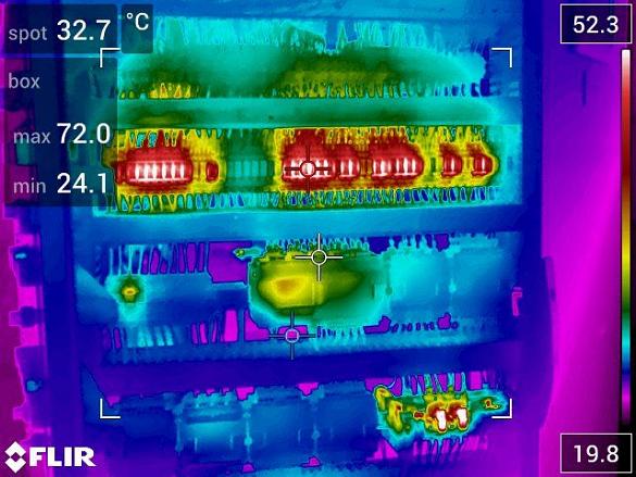 Infrared Inspection to Electrical Installations 