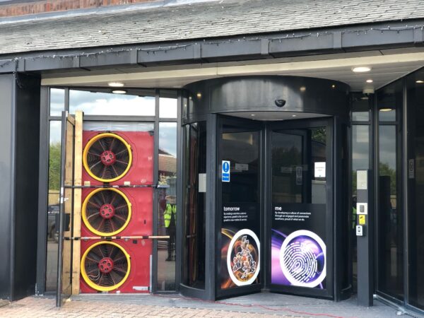 Air-Tightness-Test-Commercial-Building-London-by-APT-Sound-Testing-Ltd